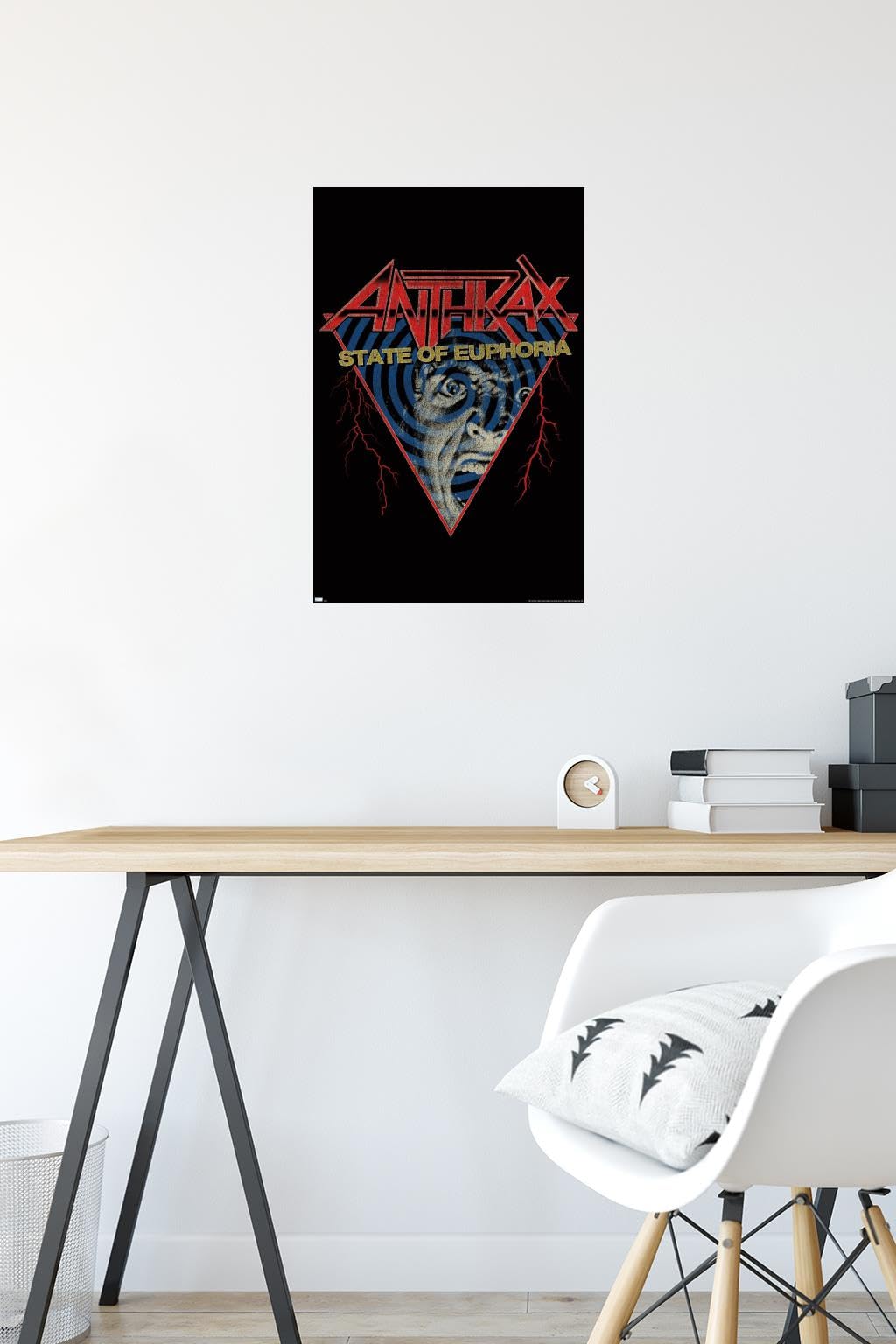 【ポスター・バンダナ付】Anthrax / State Of Euphoria Anthrax - State Of Euphoria | retro.posters